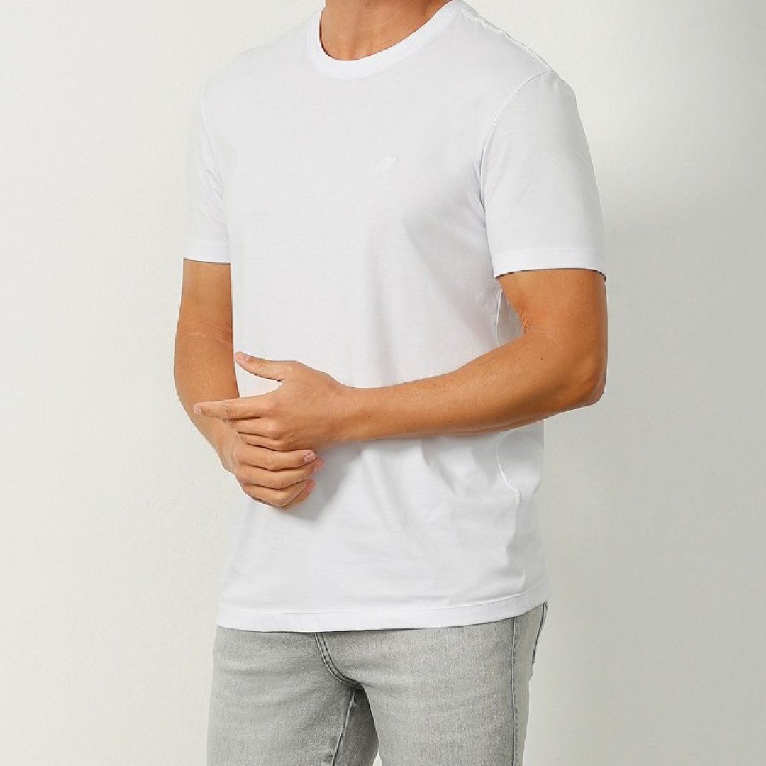 Camiseta básica(cores variadas)